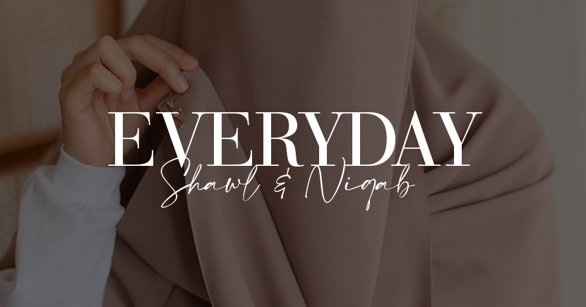 everyday shawl and niqab